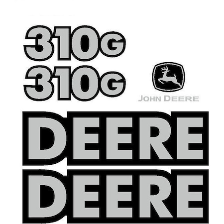 Aftermarket Decal Set DECALJD310G